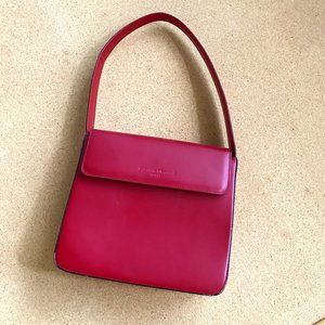 Vintage Gremito Manzoni ITALY Red Shoulder Bag